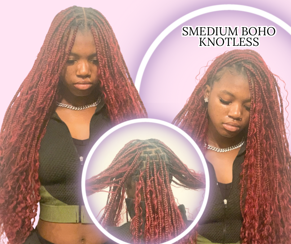 SMedium Boho Knotless