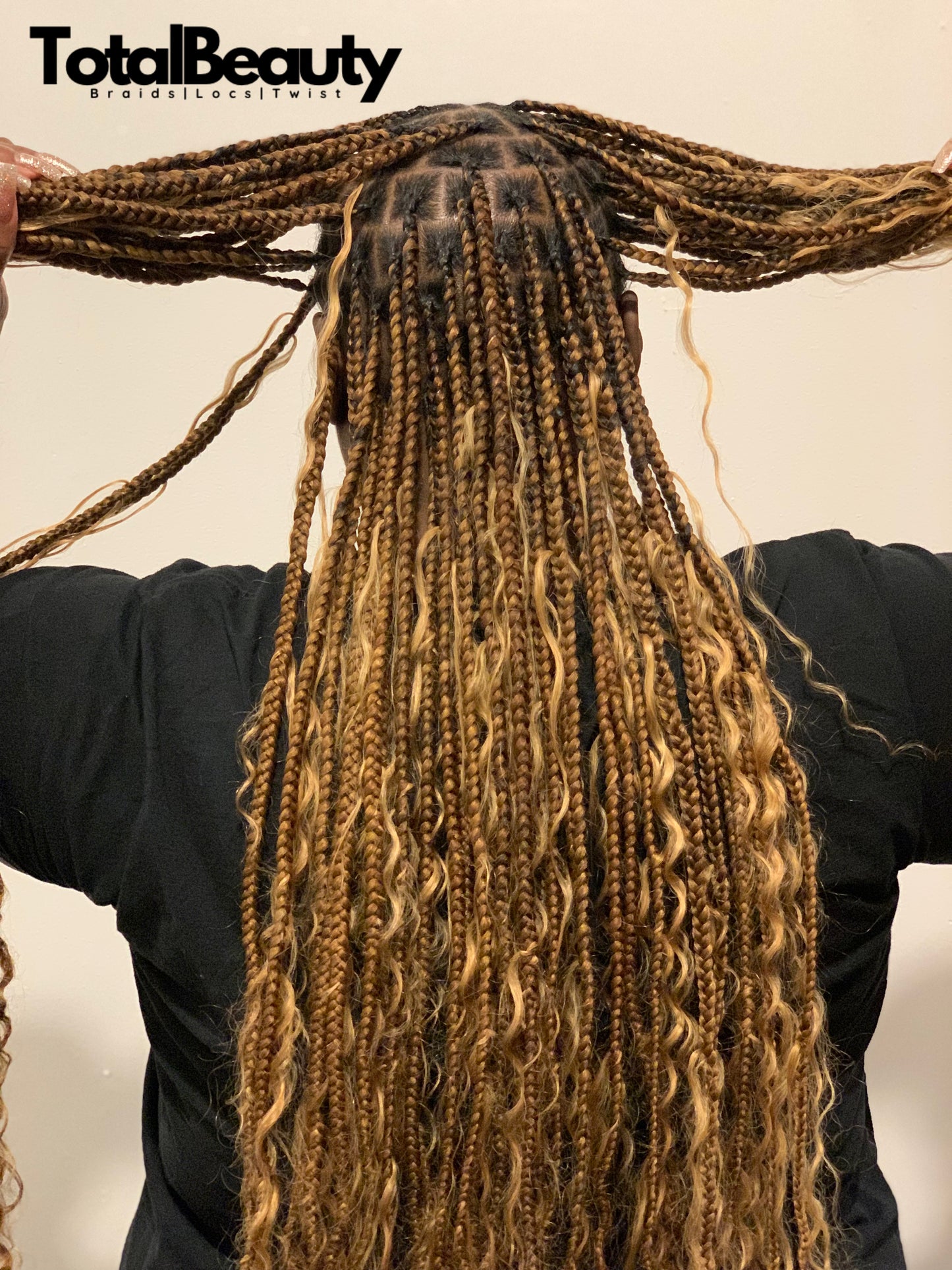 SMedium Boho Knotless (Butt Length)